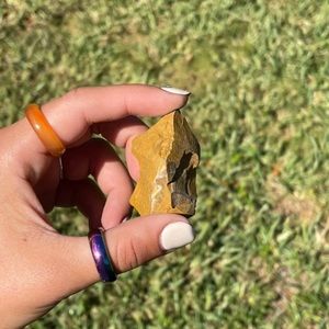 Raw Yellow Jade Crystal